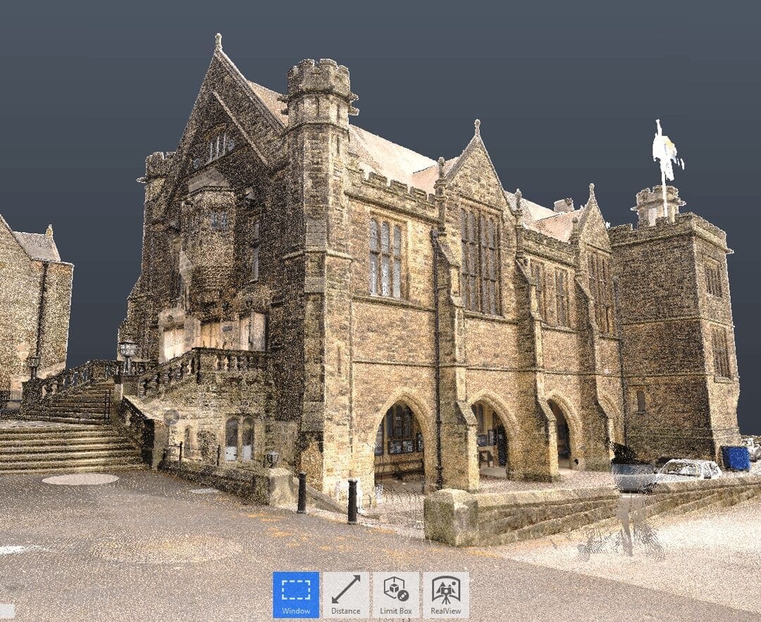 Point Cloud of Pears Hall Repton School