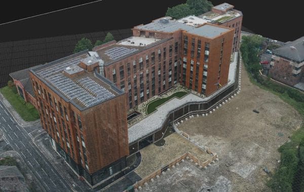 Drone Survey Point Cloud Sheffield