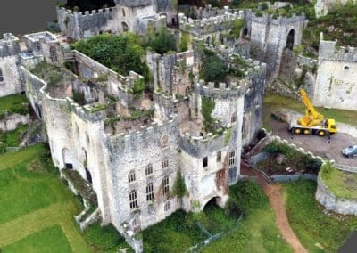 Gwrych Castle Medium Detail 3D Model scaled 1