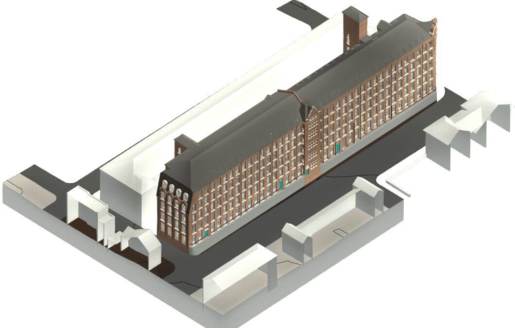 Nottingham Cotton Mills – 3D Measured Building Survey