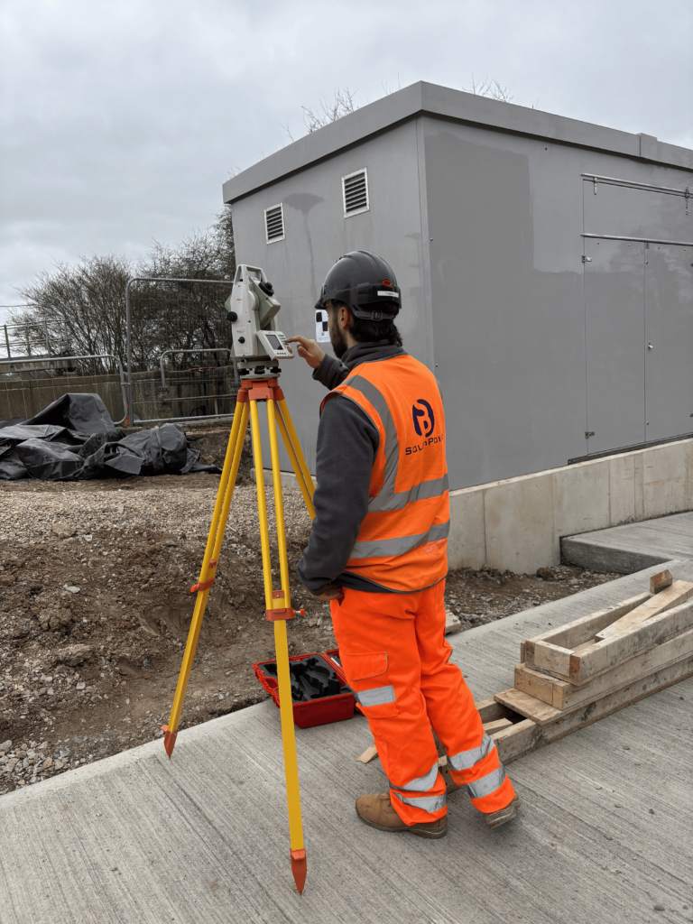 One of our surveyors on site IMG 0696 Measured Building Survey & Verification Survey in Loughborough