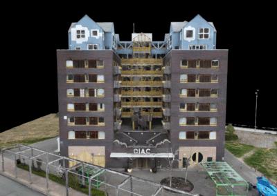 CIAC Building, Middlesbrough – Drone Oblique & Point Cloud Survey