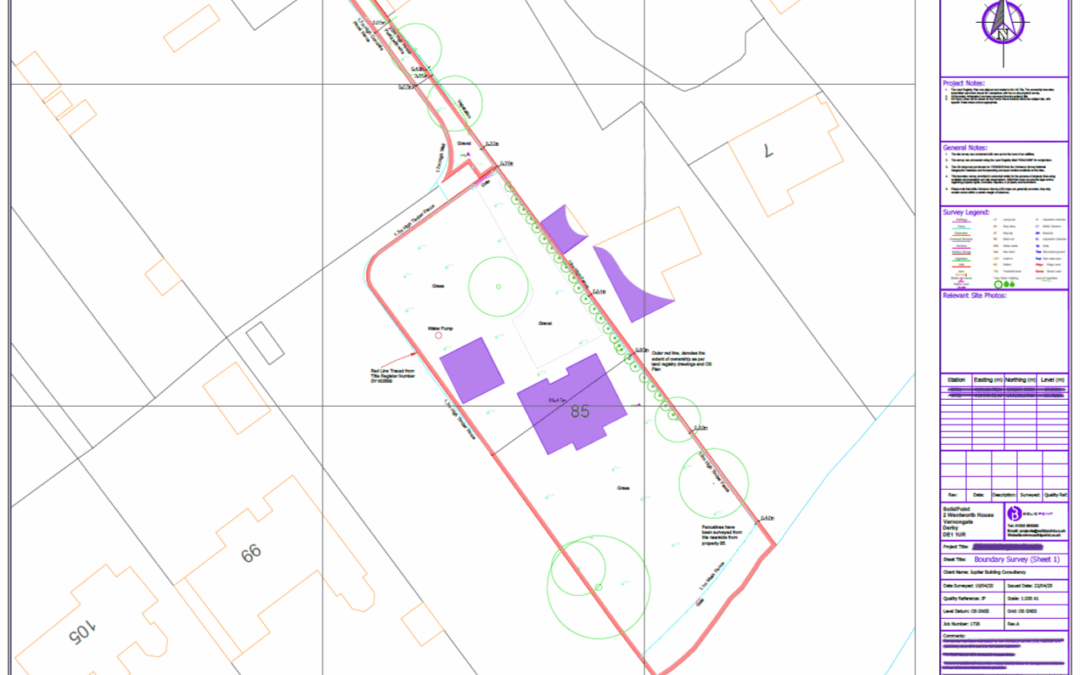 Boundary Survey in Stratford-upon-Avon