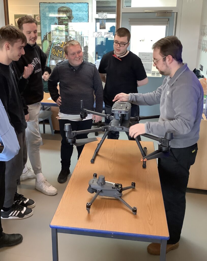 Careers day presenting