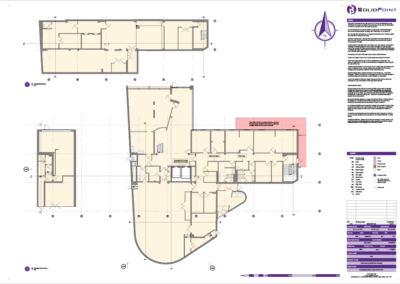 mea house measured building sheet2 MEA House, University of Northumbria MEA House Measured Building Survey