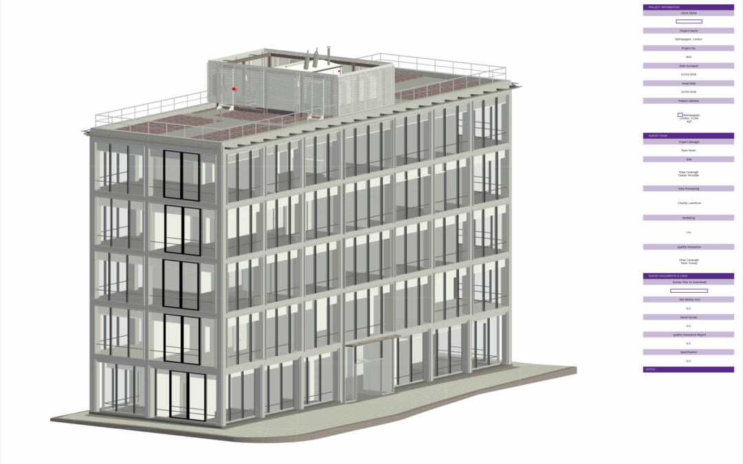 Bishopsgate, London – Measured Building Survey