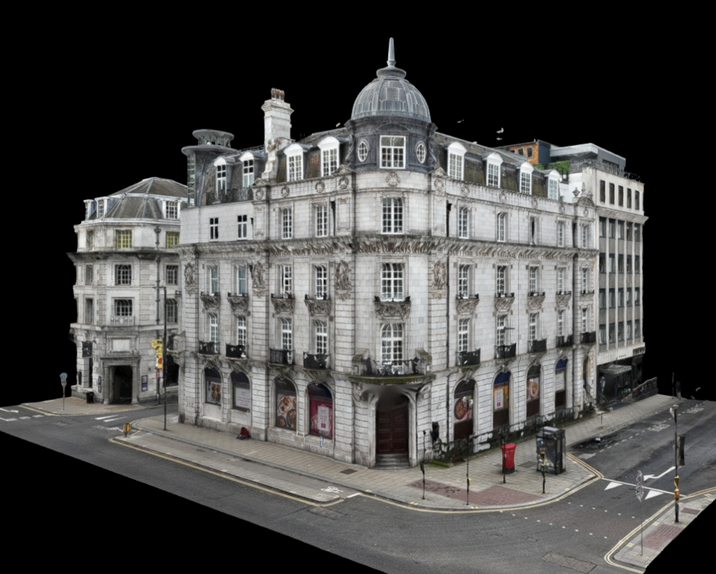 Bedford Chambers Drone Model Bedford Chambers Drone Model Drone Surveys | West Midlands