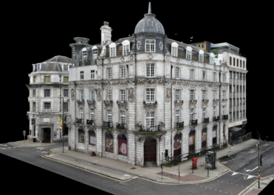Bedford Chambers Drone Model Measured Building Survey in Tadley, Hampshire