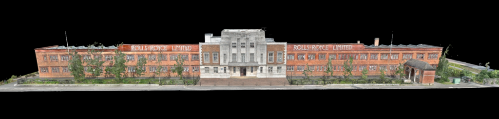 Marble Hall 3D Drone Model 1 Marble Hall, Derby - 3D Drone Survey