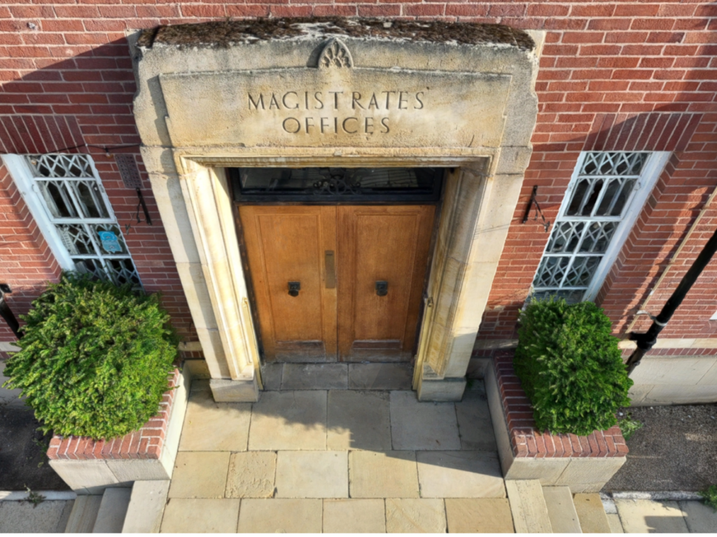 Riverside Chambers Magistrates Office Extract from 3D drone model Riverside Chambers, Derby - 3D Drone Survey