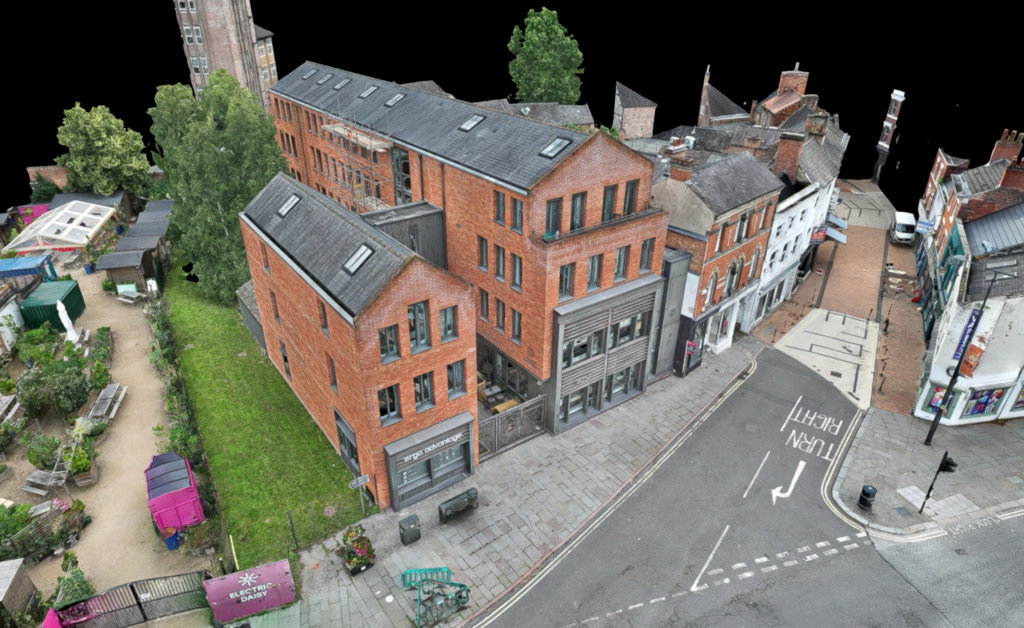 Sadler Bridge Studio 3D Drone Model Sadler Bridge Studios, Derby - 3D Drone Survey