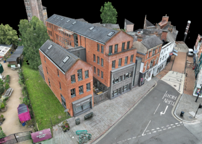 Sadler Bridge Studio 3D Drone Model Home - 3D Laser Scanning Surveys