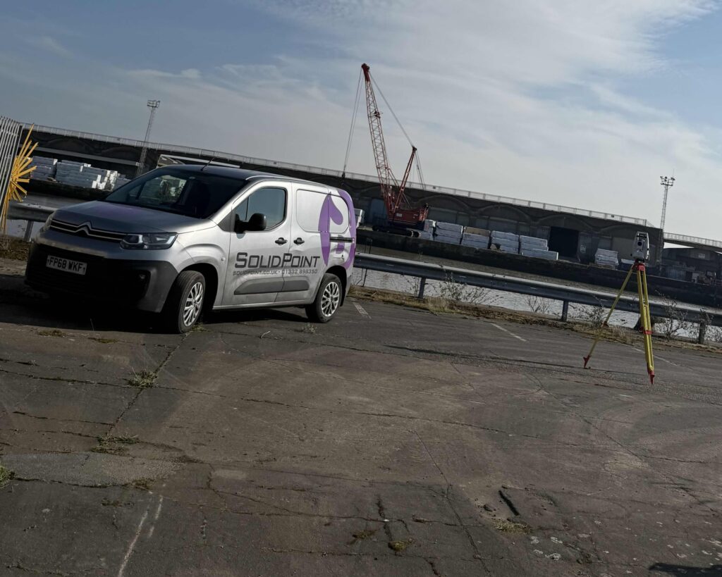 SolidPoint Van on site