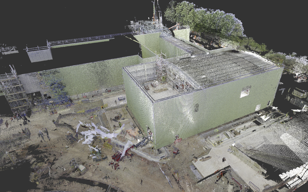Food Factory in Devon – Point Cloud Survey & 360 Images