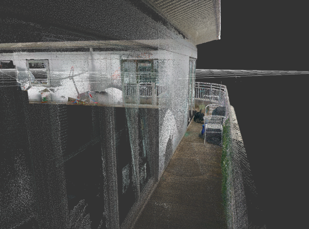 Point Cloud extract from Liberty Place, Birmingham Point Cloud extract from Liberty Place, Birmingham