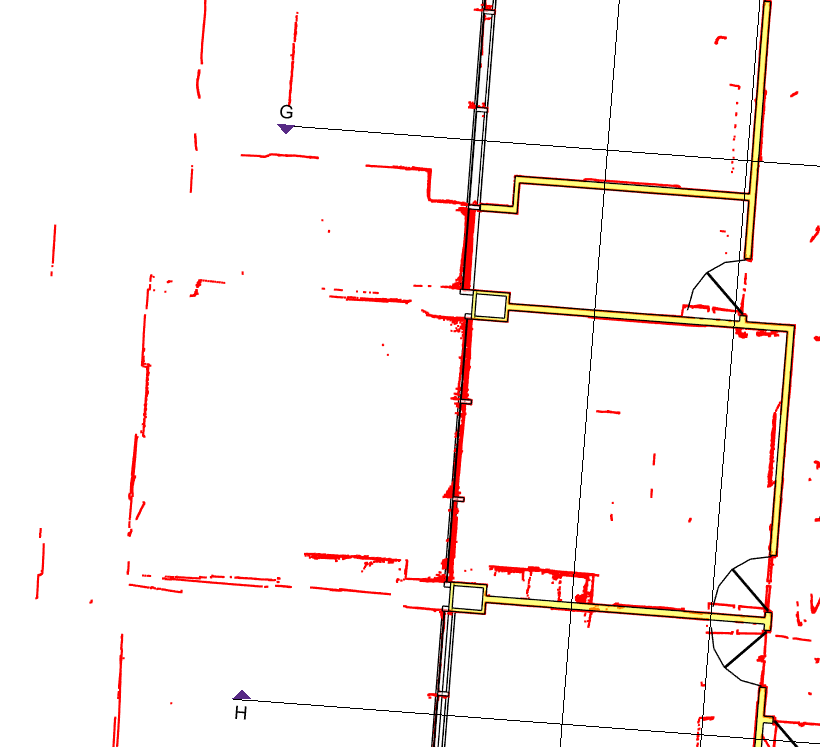 Point Cloud reflections showing in Revit Point Cloud reflections showing in Revit