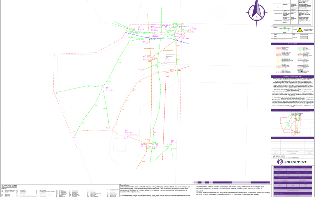 Shepley Industrial Estate – Utility Survey