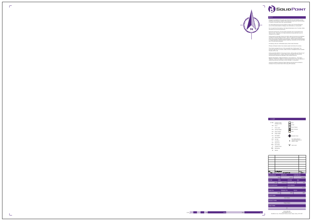 example survey sheet example survey sheet How To Download & Use Your SolidPoint Measured Building Survey