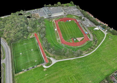 Moorways Sports Village - Drone Model