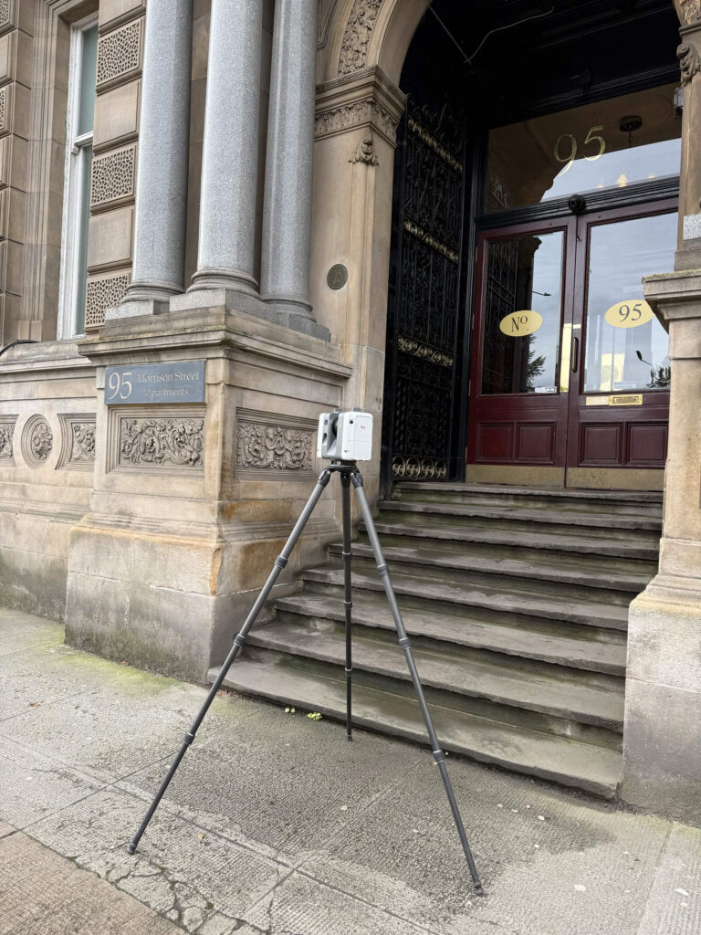 SolidPoint Scanner on site at Morrison Street, Glasgow SolidPoint Scanner on site at Morrison Street Glasgow Morrison Street, Glasgow